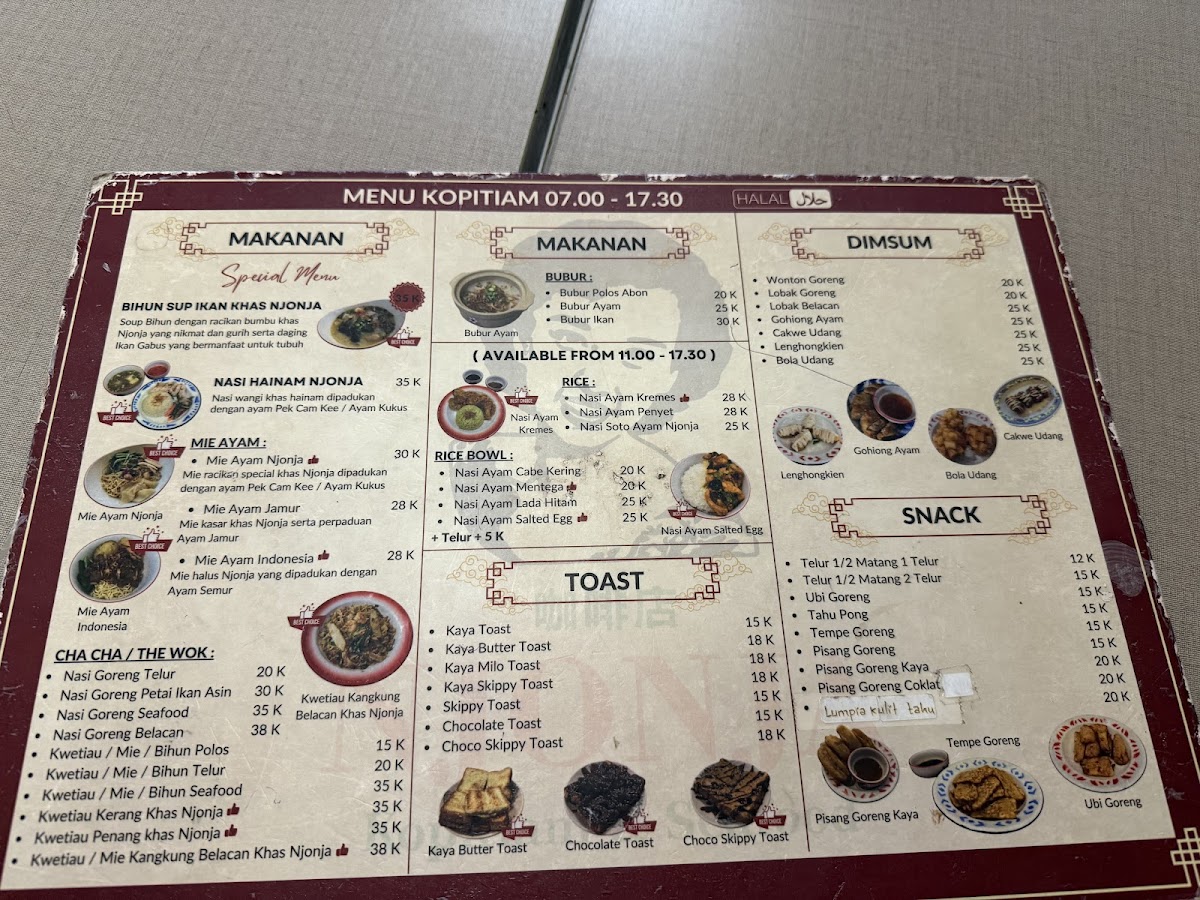 Menu Njonja Kopitiam & Seafood-2