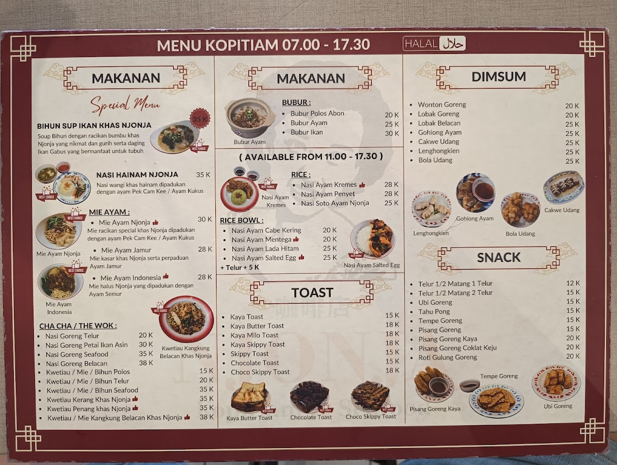 Menu Njonja Kopitiam & Seafood-5