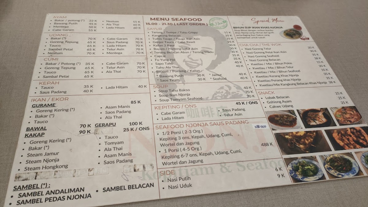Menu Njonja Kopitiam & Seafood-7